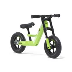 BERG BIKY MINI Green Loopfiets 10 ” Inch EVA Banden -Speelgoedwinkel Voor Kinderen Berg biky mini green speelactief.nl 1