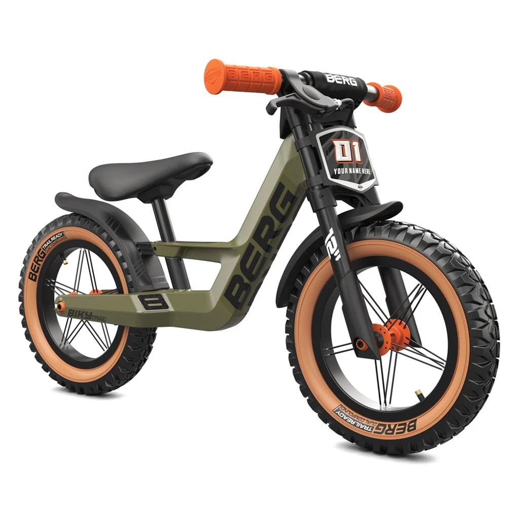 BERG BIKY Trial Groen Loopfiets 12 Inch Handrem 3 BERG BIKY Trial Groen Loopfiets 12 Inch Handrem