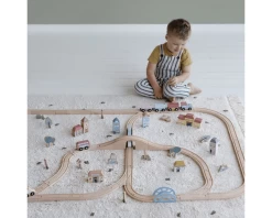 Little Dutch LD4487 Railway Treinbaan XXL -Speelgoedwinkel Voor Kinderen LD4487 little dutch railway treinbaan xxl 2