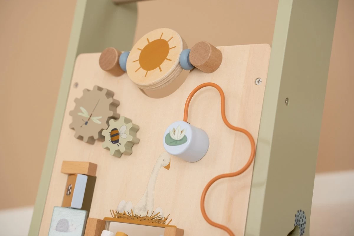 Little Dutch LD7072 Activiteiten Loopwagen Little Goose 4 Little Dutch LD7072 Activiteiten Loopwagen Little Goose - Afbeelding 2