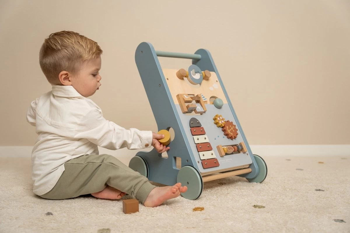 Little Dutch LD7107 Activiteiten Loopwagen Sailors Bay 4 Little Dutch LD7107 Activiteiten Loopwagen Sailors Bay - Afbeelding 2