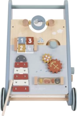 Little Dutch LD7107 Activiteiten Loopwagen Sailors Bay 8 Little Dutch LD7107 Activiteiten Loopwagen Sailors Bay -Speelgoedwinkel Voor Kinderen LD7107 little dutch activiteiten loopwagen sailors bay 3