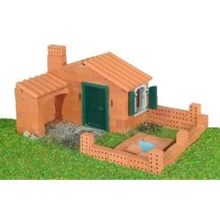 Teifoc T8010 Bouwdoos Kasteel/Huis Metselset -Speelgoedwinkel Voor Kinderen Teifoc bouwdoos T8010 kasteel huis metselset 2