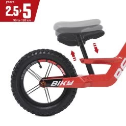BERG BIKY Cross Red Loopfiets 12 “ 11 BERG BIKY Cross Red Loopfiets 12 “ -Speelgoedwinkel Voor Kinderen berg biky cross rood loopfiets 1