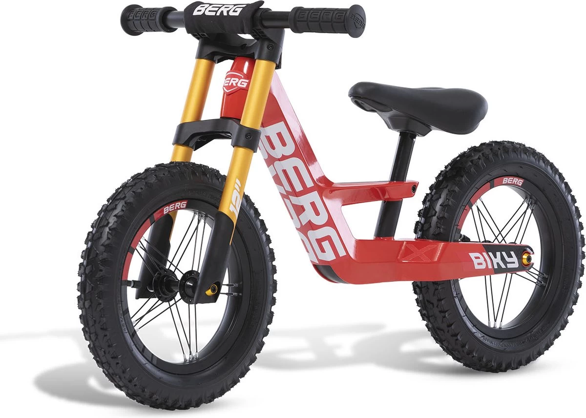 BERG BIKY Cross Red Loopfiets 12 “ 4 BERG BIKY Cross Red Loopfiets 12 “ - Afbeelding 2