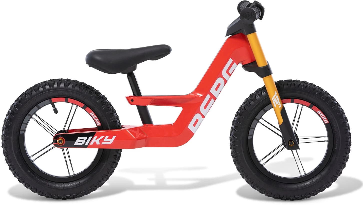 BERG BIKY Cross Red Loopfiets 12 “ 5 BERG BIKY Cross Red Loopfiets 12 “ - Afbeelding 3