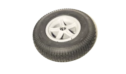 Wiel Met Grijze Vijf-spaak Velg.