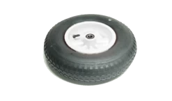 Wiel Met Witte Kunststof Velg