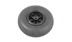 Wiel Met Zwarte Kunststof Velg