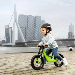 BERG BIKY City Green Loopfiets 12 ” Inch Luchtbanden -Speelgoedwinkel Voor Kinderen bergtoys biky city green 12 inch loopfiets speelactief.nl berg 5