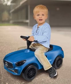 BIG Bobbycar Loopauto Mercedes AMG GT Blauw -Speelgoedwinkel Voor Kinderen big loopauto bobbycar baby mercedes amg gt blauw 800056352.jpeg 2