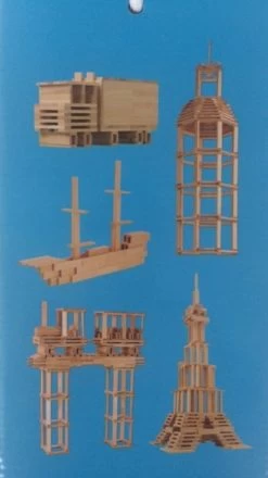 Bouwplankjes City Blocks 150 Stuks -Speelgoedwinkel Voor Kinderen bouwplankjes 150 stuks 2