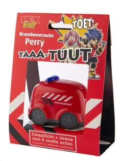 Sirene Brandweer Perry Rood Met Alle Toeters En Bellen -Speelgoedwinkel Voor Kinderen brandweer sirene rood speelactief.nl 3