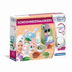 Clementoni Wetenschap & Spel Schoonheidsmaskers Experimenteerdoos -Speelgoedwinkel Voor Kinderen clementoni wetenschap schoonheidsmaskers 3