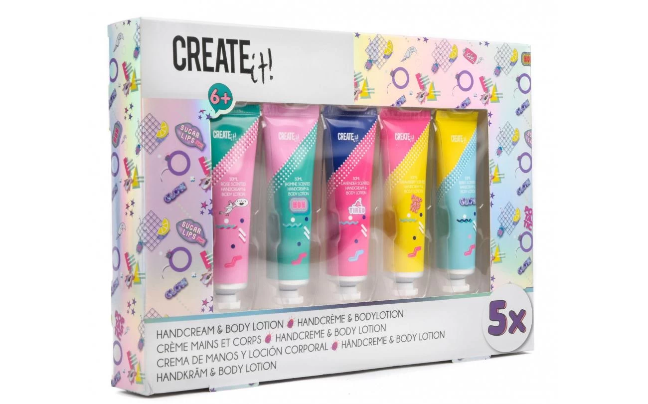 CREATE IT Create-it Handcreme En Bodylotion KinderCosmetica 3 CREATE IT Create-it Handcreme En Bodylotion KinderCosmetica