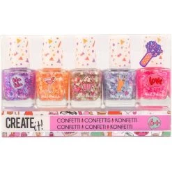 Nagellak Create It Confetti – 5 Dlg.
