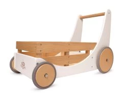 Kinderfeets Cargo Walker Wit Duwkar En Speelgoedkist In 1.