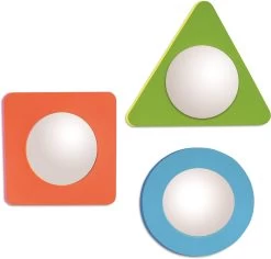 Edushape Magische Spiegels Vormen 3-stuks -Speelgoedwinkel Voor Kinderen edushape magische spiegels vormen 1