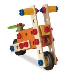 Eichhorn 4in1 Constructor 90-dlg Houten Constructie-speelgoed Bi-Plane -Speelgoedwinkel Voor Kinderen eichhorn constructor 90 delig 3
