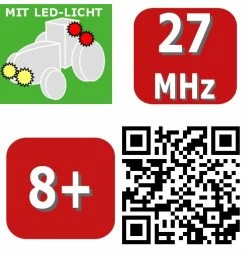 Tronico Junior Radiografisch Bestuurbare Fendt Vario 313 – 1 : 24 -Speelgoedwinkel Voor Kinderen fendt 313 vario rc tronico junior 10069 4