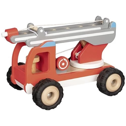 Goki 55877 Brandweerwagen Ladderwagen 4 Goki 55877 Brandweerwagen Ladderwagen - Afbeelding 2