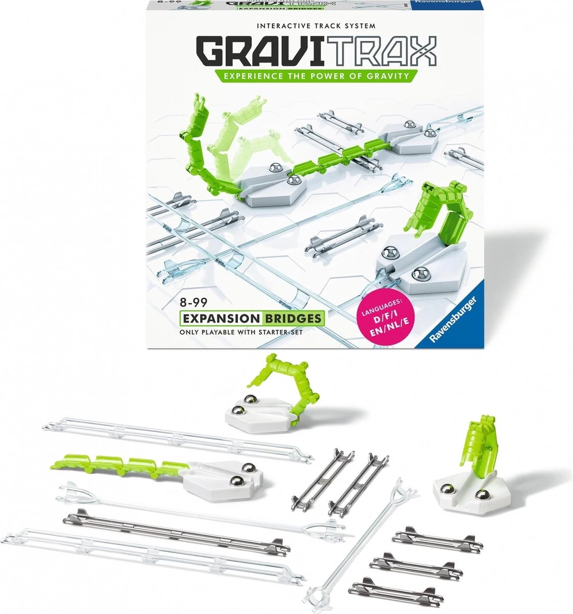 Gravitrax Expansion Bridges Uitbreidingsset Bruggen Ravensburger Knikkerbaan 4 Gravitrax Expansion Bridges Uitbreidingsset Bruggen Ravensburger Knikkerbaan - Afbeelding 2