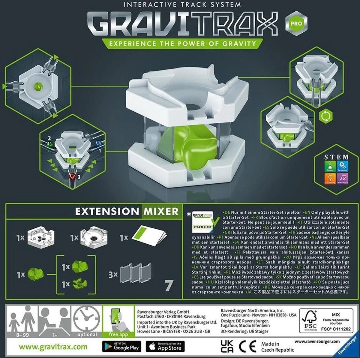 Gravitrax PRO Extension Splitter Knikkerbaan Ravensburger 10 Gravitrax PRO Extension Splitter Knikkerbaan Ravensburger - Afbeelding 8