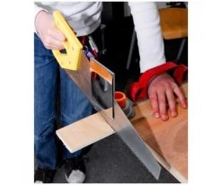 Toolkid Handzaag Geel Type 2 Kindergereedschap -Speelgoedwinkel Voor Kinderen handzaag type 2 toolkid 1 1