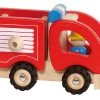 Houten Brandweerauto 2 Houten Brandweerauto -Speelgoedwinkel Voor Kinderen houten brandweerwagen goki 55927