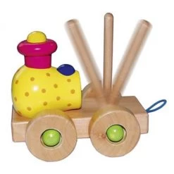 Blokkentrein Limerick Met 16 Blokken -Speelgoedwinkel Voor Kinderen houten trein limerick goki 1