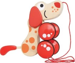 Trekfiguur – Hape – Pepe Pull Along -Speelgoedwinkel Voor Kinderen houten trekfiguur hape walk a long puppy 1 1