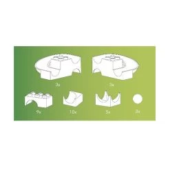 Hubelino Knikkerbaan Uitbreidingsset Baanelementen 33-delig 9 Hubelino Knikkerbaan Uitbreidingsset Baanelementen 33-delig -Speelgoedwinkel Voor Kinderen hubelino knikkerbaan uitbreidingsset 33 delig 420152 2