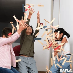 Kapla BA120BRR 120 Ton Blauw Rood En Rose -Speelgoedwinkel Voor Kinderen kapla 120 blauwe rood roze 3