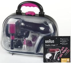 Braun Kappersset In Koffer -Speelgoedwinkel Voor Kinderen kappersset braun satin hair 7 koffer theo klein 5872 1 1