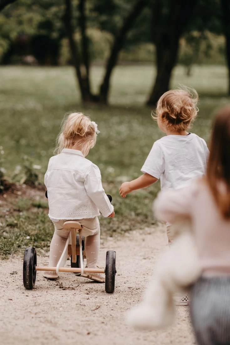 Kinderfeets Tiny-Tot-Plus White Loopfiets 4 Kinderfeets Tiny-Tot-Plus White Loopfiets - Afbeelding 2