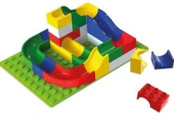 Hubelino Knikkerbaan Bouwdoos Mini-set 45-delig -Speelgoedwinkel Voor Kinderen knikkerbaan 45 delig hubelino 420139 1 1