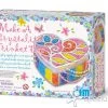 4M Hobby- En Knutseldoos – Sieradendoosje Maken “Make A Crystalite Trinket Box” -Speelgoedwinkel Voor Kinderen knutseldoos sieraden doosje 4m 5602712