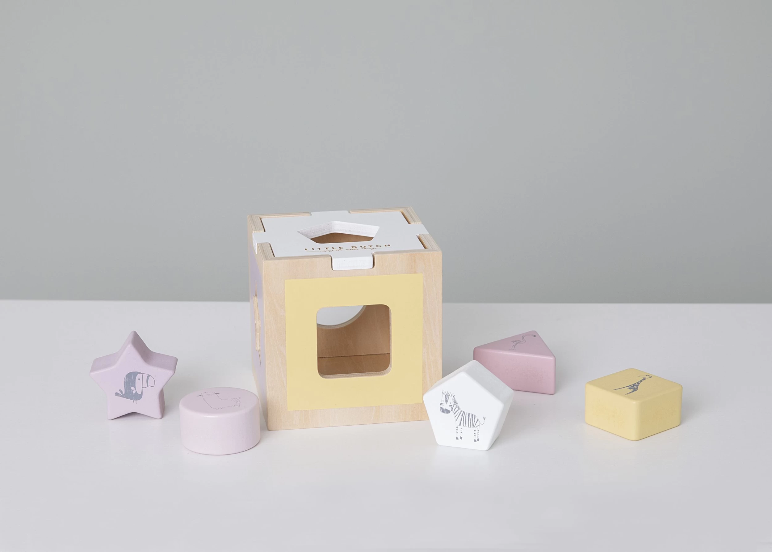 Little Dutch LD7022 VormenStoof Zoo Rose 5 Little Dutch LD7022 VormenStoof Zoo Rose - Afbeelding 3