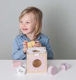 Little Dutch LD7022 VormenStoof Zoo Rose 11 Little Dutch LD7022 VormenStoof Zoo Rose -Speelgoedwinkel Voor Kinderen little dutch 4458 vormenstoof rose 3