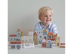Little Dutch LD4493 Blokkenstad Uitbreiding Railway 7 Little Dutch LD4493 Blokkenstad Uitbreiding Railway -Speelgoedwinkel Voor Kinderen little dutch blokkenset stad 1