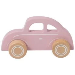 Little Dutch LD4375 Kever Auto Roze Houten Speelgoed -Speelgoedwinkel Voor Kinderen little dutch 4375 houten auto 1