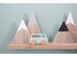 Little Dutch LD4378 Busje Groen Houten Speelgoed -Speelgoedwinkel Voor Kinderen little dutch 4378 houten busje 3