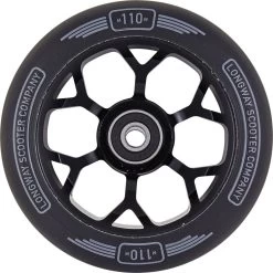 Stuntstep Wiel 110mm Alu Wheel Met Lagers Abec9 Black