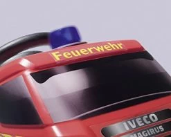 Ferbedo Truck Ride-On Fire Brandweer Loopauto Iveco Magirus -Speelgoedwinkel Voor Kinderen loopauto vrachtwagen brandweer ferbedo 54733 2