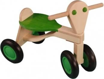 Van Dijk Toys Loopfiets Groen Berkenhout 3 Van Dijk Toys Loopfiets Groen Berkenhout