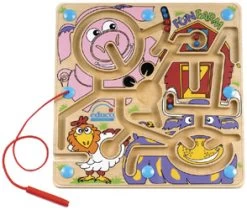 Magneetlabyrinth Dierentuin 5 Magneetlabyrinth Dierentuin -Speelgoedwinkel Voor Kinderen magneetlabyrinth dierentuin 1