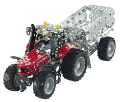Tronico Mini Massey Ferguson MF5610 Met Aanhangwagen – 1 : 32 -Speelgoedwinkel Voor Kinderen massey ferguson mf5610 met aanhanger tronico mini 10031 3
