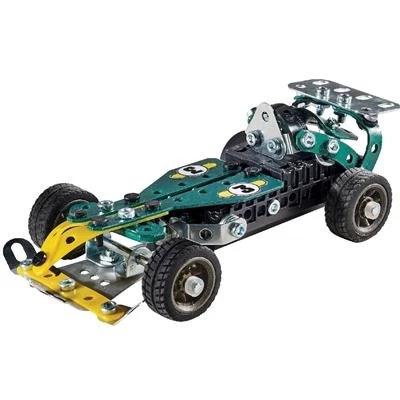 Meccano 18202 Racewagen Roadster Constructieset 5-in-1 4 Meccano 18202 Racewagen Roadster Constructieset 5-in-1 - Afbeelding 2