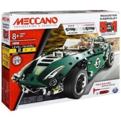 Meccano 18202 Racewagen Roadster Constructieset 5-in-1 8 Meccano 18202 Racewagen Roadster Constructieset 5-in-1 -Speelgoedwinkel Voor Kinderen meccano 18202 raceauto racewagen constructiespeelgoed 2