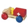 Houten Mini-Ambulance Fagus -Speelgoedwinkel Voor Kinderen mini ambulance fagus 12 04